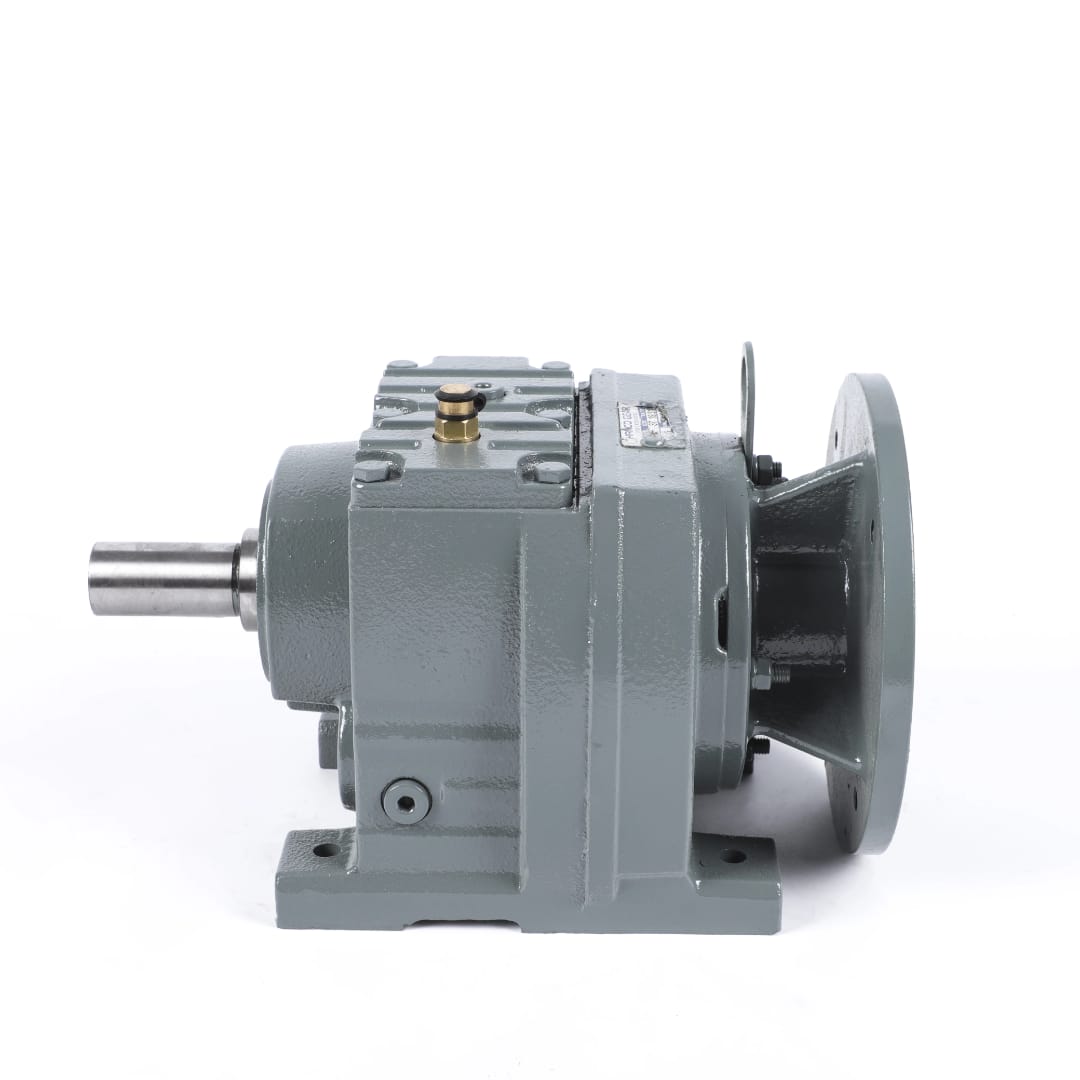 Caja Reductora Coaxial de Engranaje Helicoidal Serie FR Marca Sh Electric