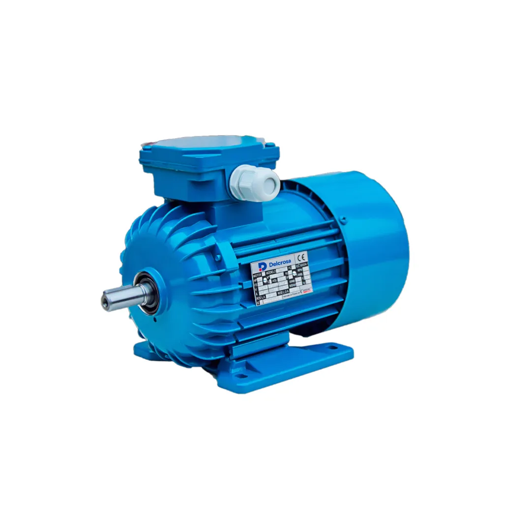 Motor Eléctrico Trifásico Cantoni Europeo B3 Marca Delcrosa