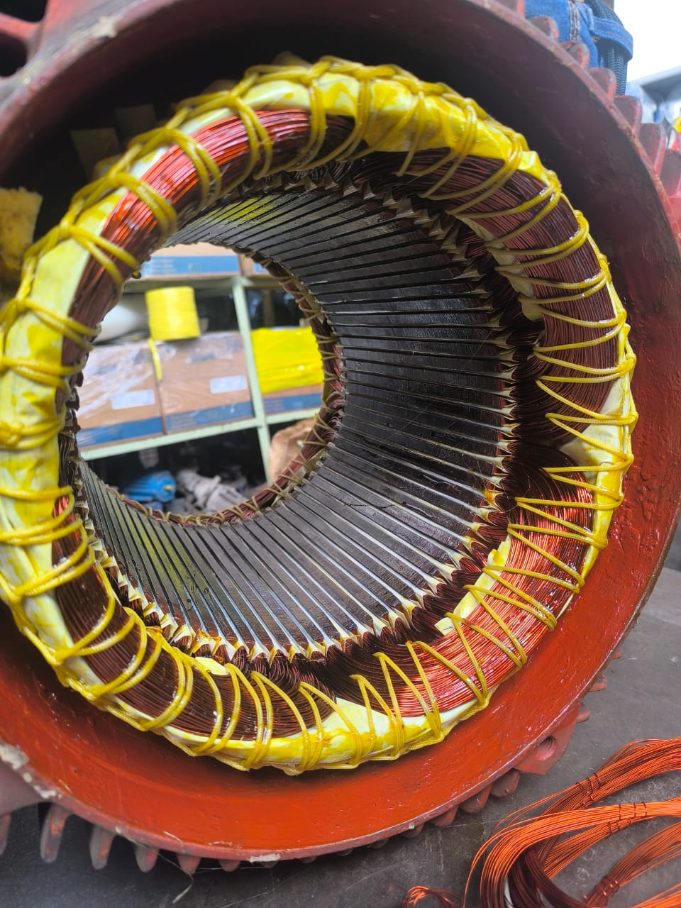 Rebobinado de motores eléctricos